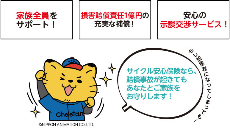 「サイクル安心保険」の概要